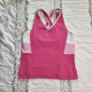 Danskin pink active top 